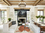 Solid Brown Cowhide Rug #B8794