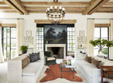 Solid Brown Cowhide Rug #B8795