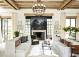Grey Brindle Cowhide Rug #B8823