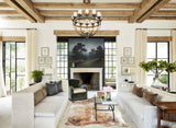 Light Brindle Cowhide Rug #B8831