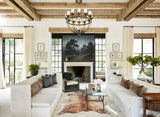 Light Brindle Cowhide Rug #B8832