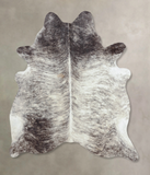 Grey Brindle Cowhide Rug #B8833