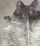 Grey Brindle Cowhide Rug #B8833