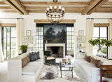 Grey Brindle Cowhide Rug #B8833