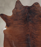 Dark Brindle Cowhide Rug #B8840