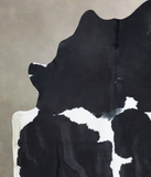 Black and White Cowhide Rug #B8871
