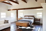 Black and White Cowhide Rug #B8872