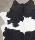 Black and White Cowhide Rug #B8874