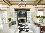 Black and White Cowhide Rug #B8874