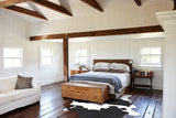 Black and White Cowhide Rug #B8874