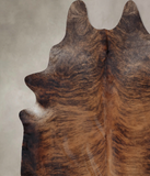 Dark Brindle Cowhide Rug #B8994