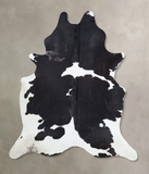Black and White Cowhide Rug #B9007