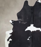 Black and White Cowhide Rug #B9007