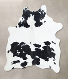 Black and White Cowhide Rug #B9014