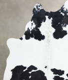 Black and White Cowhide Rug #B9014
