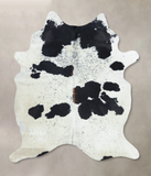 Black and White Cowhide Rug #B9016
