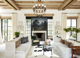 Black and White Cowhide Rug #B9016