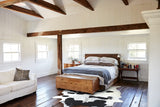 Black and White Cowhide Rug #B9016