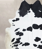 Black and White Cowhide Rug #B9035