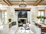 Black and White Cowhide Rug #B9035