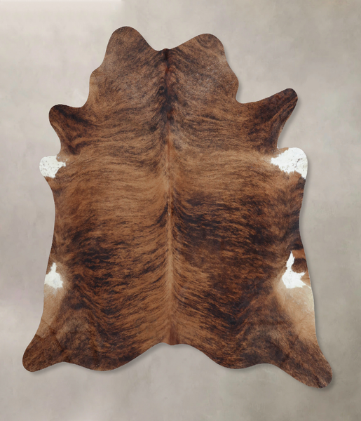 Medium Brindle Cowhide Rug #B9045