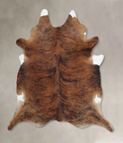 Medium Brindle Cowhide Rug #B9052