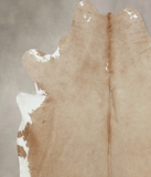 Beige Cowhide Rug #B9059