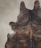 Dark Brindle Cowhide Rug #B9109