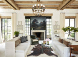 Dark Brindle Cowhide Rug #B9109
