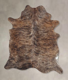 Medium Brindle Cowhide Rug #B9117