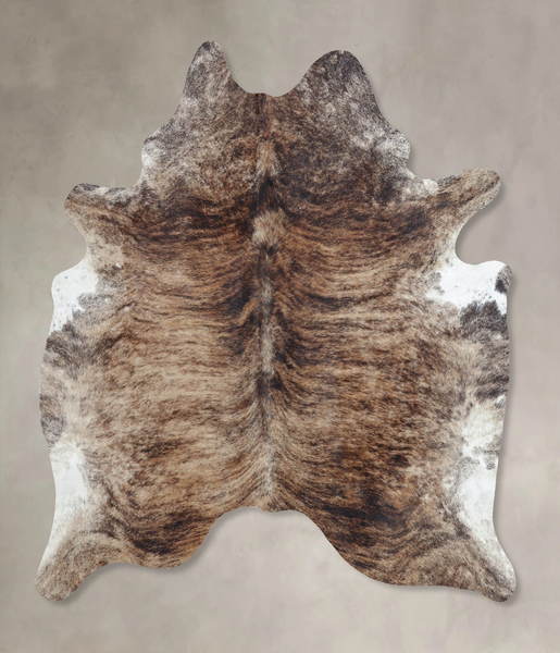 Light Brindle Cowhide Rug #B9152