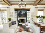 Light Brindle Cowhide Rug #B9152