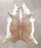 Light Caramel Cowhide Rug #B9157