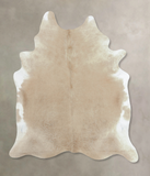 Beige Cowhide Rug #B9173