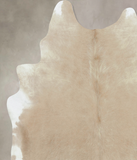 Beige Cowhide Rug #B9173