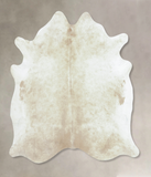 Ivory with Beige Cowhide Rug #B9194