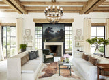 Light Brindle Cowhide Rug #B9198