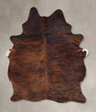 Dark Brindle Cowhide Rug #B9244