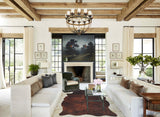 Dark Brindle Cowhide Rug #B9244