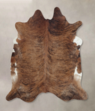 Medium Brindle Cowhide Rug #B9256