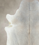 Grey with Beige Cowhide Rug #B9266