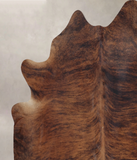 Medium Brindle Cowhide Rug #B9310