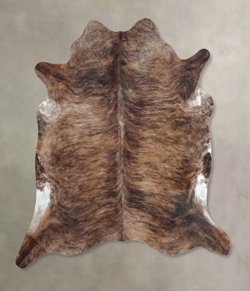 Medium Brindle Cowhide Rug #B9318