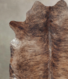 Medium Brindle Cowhide Rug #B9318