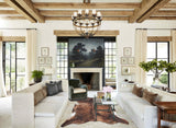 Medium Brindle Cowhide Rug #B9318
