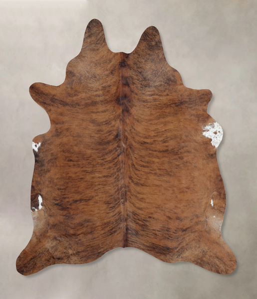 Medium Brindle Cowhide Rug #B9329