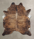 Dark Brindle Cowhide Rug #B9355