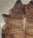 Dark Brindle Cowhide Rug #B9355