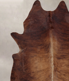 Medium Brindle Cowhide Rug #B9357