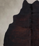 Dark Brindle Cowhide Rug #B9378